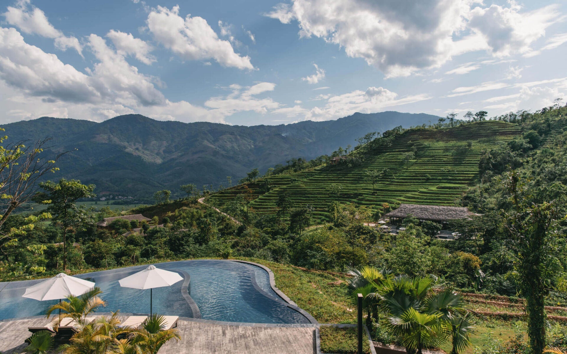 Avana Retreat, Vietnam Mountain Side Views