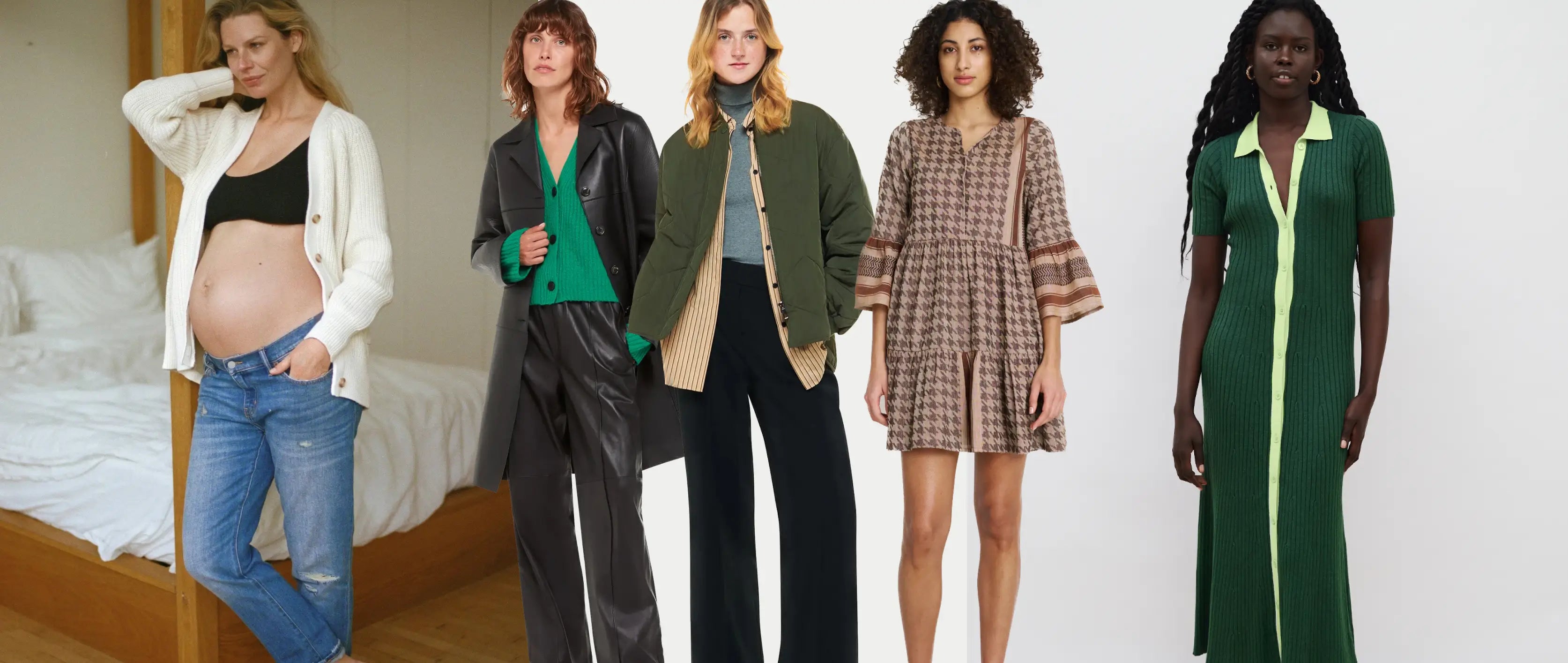 Our guide to Transitional Maternity style