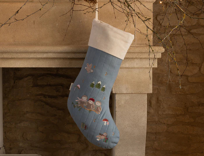 Avery Row Christmas Stocking - Owlet 1