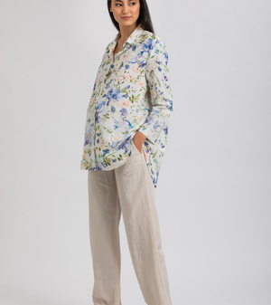 Pietro Brunelli Maternity Joseph Trousers in Desert 1