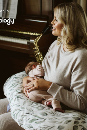 Bellamoon Pregnancy & Nursing (3-in-1) Pillow - Waterleaves 9