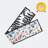 Etta Loves PLANT PRINT SENSORY STRIP - Reversible Newborn to 4 Months and 5+ Months 3