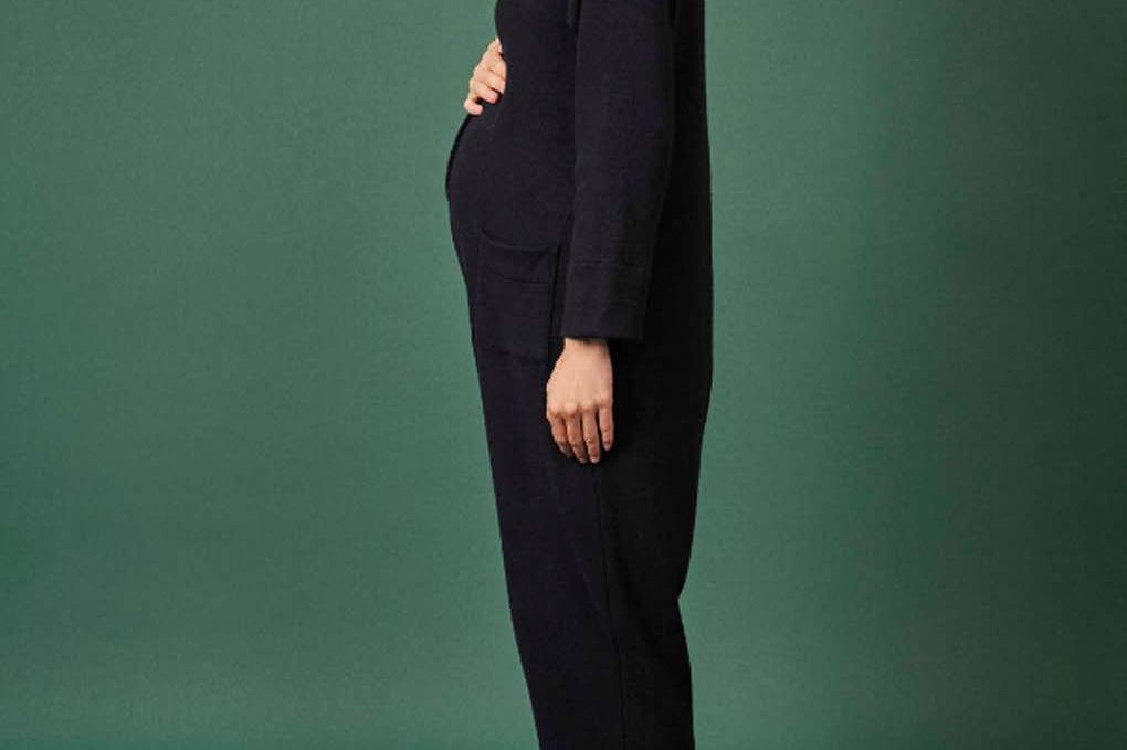 Clary & Peg Dash Jumpsuit in Melange Knit Jersey 1