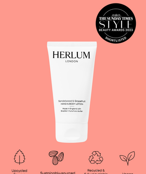 Herlum Hand & Body Lotion Sandalwood & Grapefruit | 50ml 6