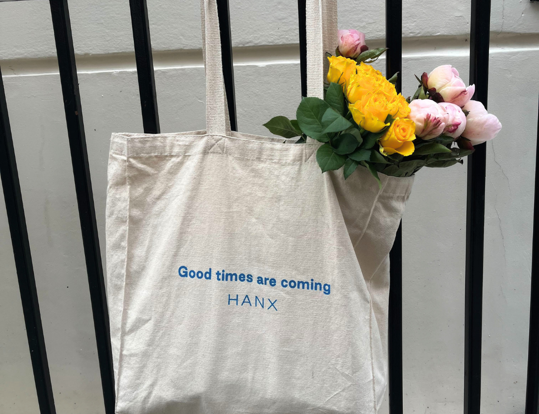 HANX Good Times Are Coming Tote Bag 1