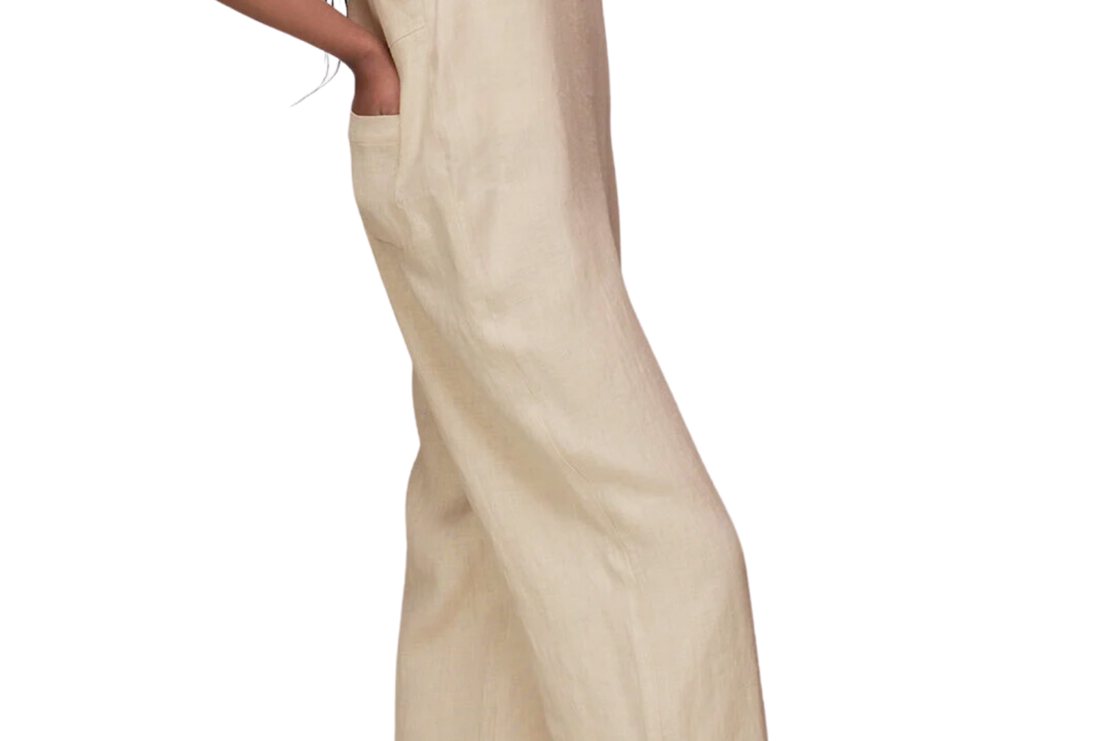 Whistles Linen Rita Easy Dungarees 1