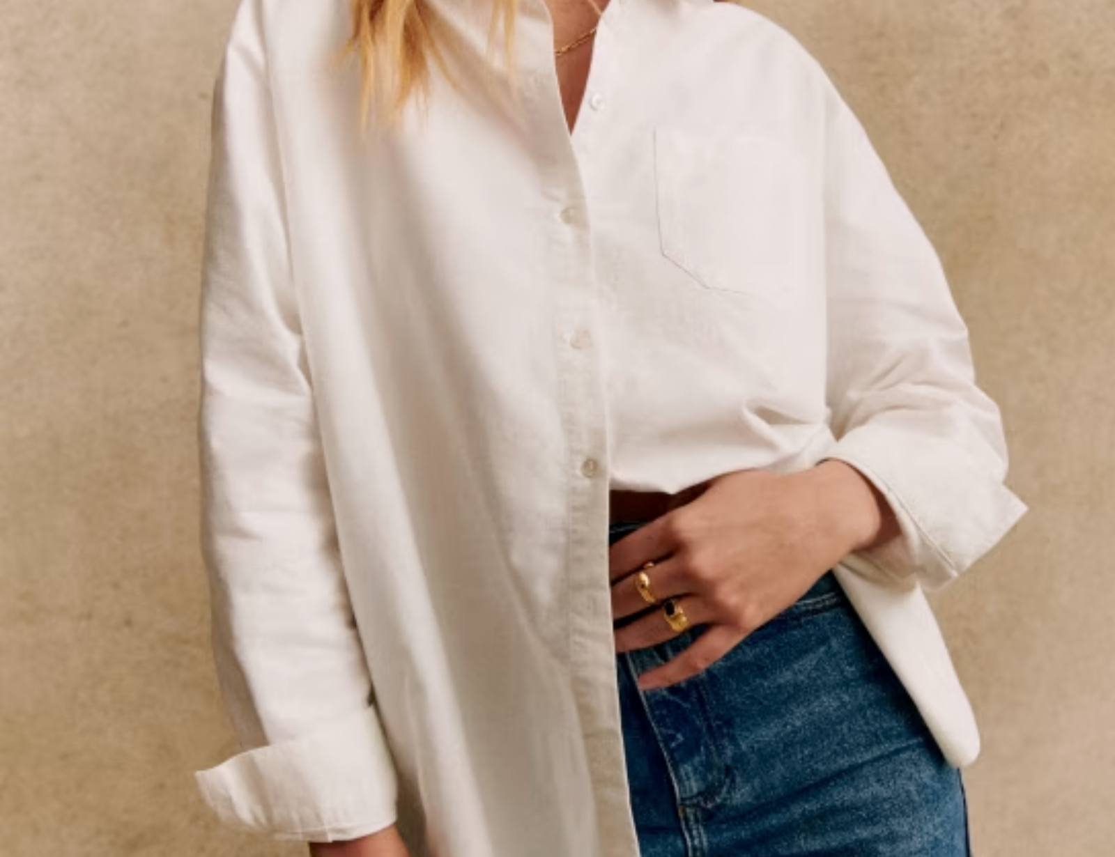 Sezane Imperfect Max Shirt – Dirty (M) 1