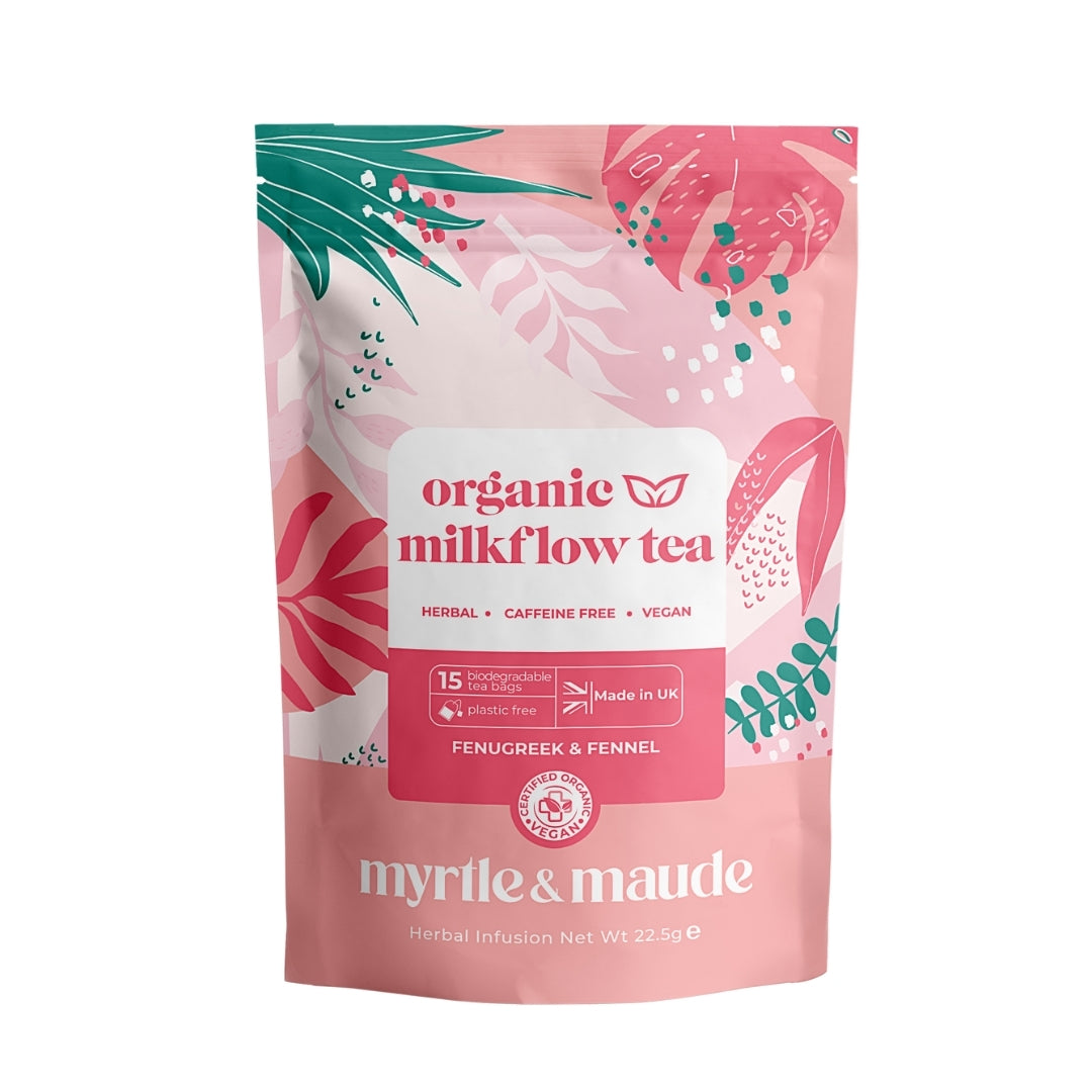 Myrtle & Maude Milk Flow Herbal Tea | Breastfeeding Support Tea – For ...