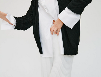 Jillian Boustred Harry Cardigan - Black 1