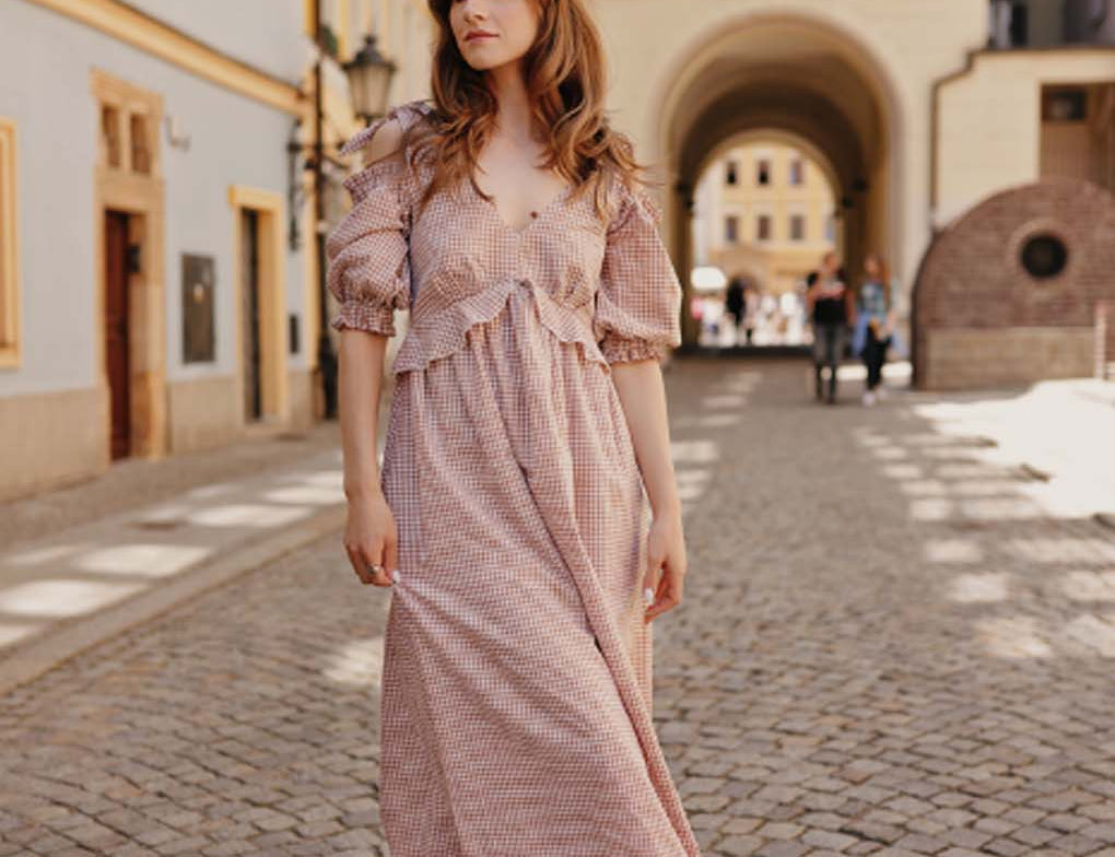 Bump & Milk Barcelona Midi Breastfeeding Dress 1