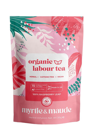 Myrtle and Maude Organic Raspberry Leaf Tea 1