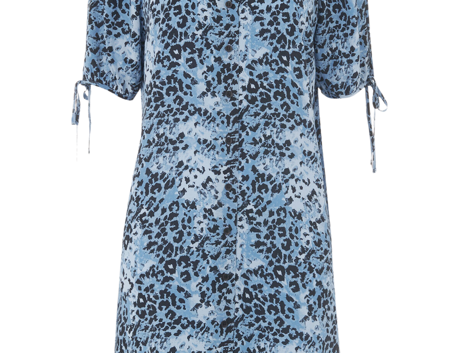 Whistles Hyena Spot Button Up Dress 2