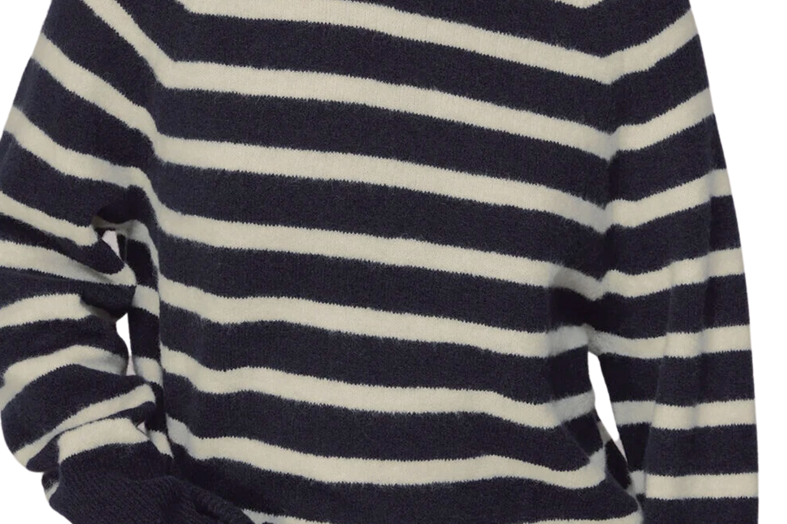 Whistles Stripe Funnel Neck Jumper 5