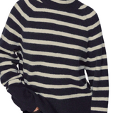 Whistles Stripe Funnel Neck Jumper 5