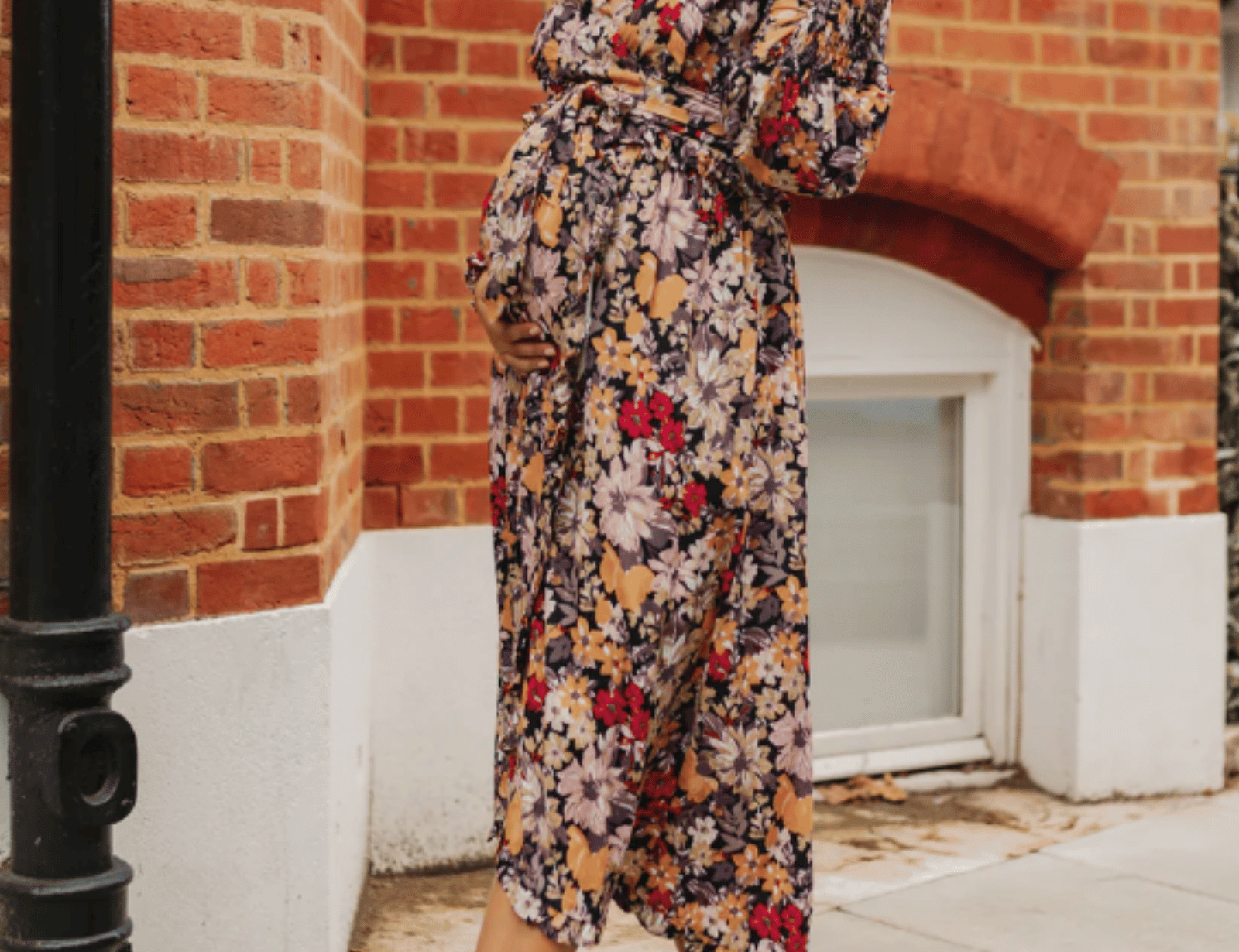 Bump & Milk Jamie Maternity Wrap Dress 2