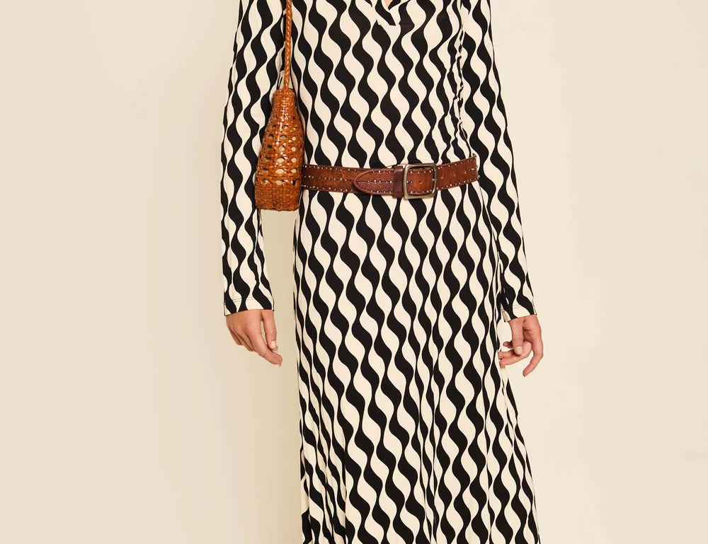 Rixo Tillie Jersey Midi Dress 1