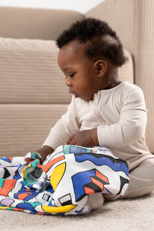 Etta Loves ETTA LOVES X WALALA STUDIO 2-PACK MUSLIN SQUARES - For 0 to 4 Months & 5+ Month Old Babies 4