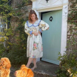 Made by SJP Made by SJP Wilton dress - Pastel Rose Print 2