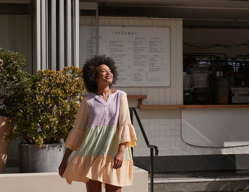Summery Copenhagen Kenya Dress Smokey Grape 2