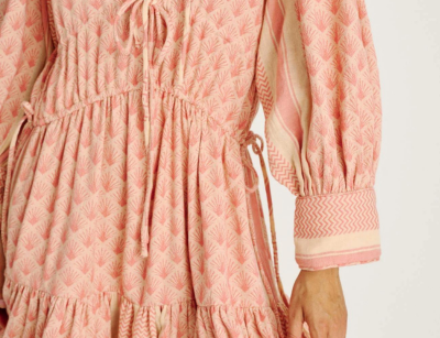 Summery Copenhagen Palma Short Dress Terra Cotta 2