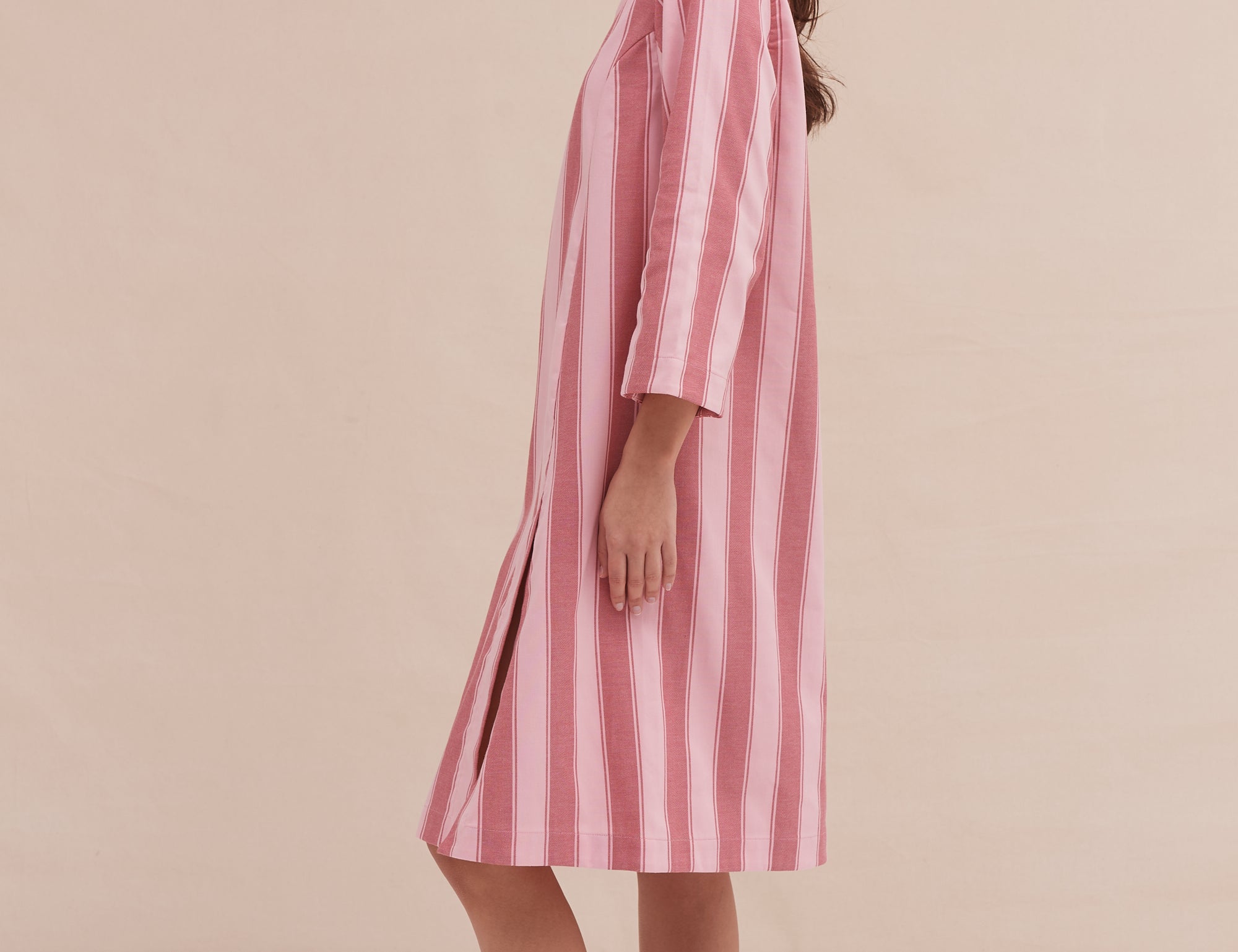 Desmond & Dempsey Feluka Stripe Kaftan 2