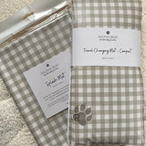 Ralphie Bear Gingham Baby Changing Compact Travel Mat 3