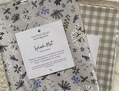 Ralphie Bear Wildflower Splash Mat 2