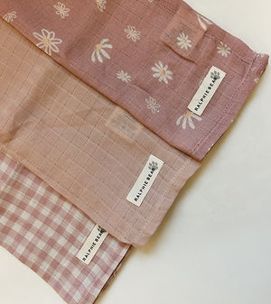Ralphie Bear Set of 3 Muslins - Meadow Collection 2