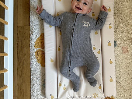 Ralphie Bear Pears Baby Table Changing Mat 5