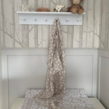 Ralphie Bear Large Swaddle Muslin - Scallop 4