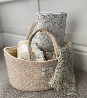 Ralphie Bear Nappy Caddy Basket 1