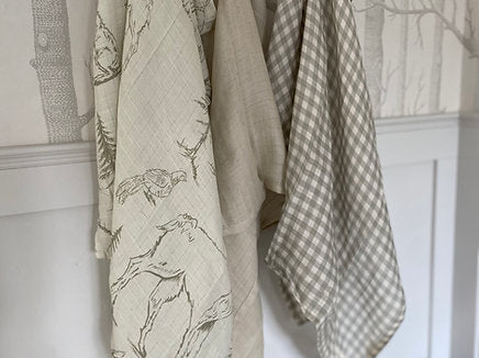 Ralphie Bear Set of 3 Muslins - Highlands Collection 3