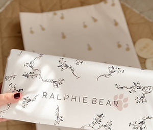Ralphie Bear Pears Anti-Roll Wedge Baby Changing Mat 4