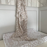 Ralphie Bear Large Swaddle Muslin - Scallop 3
