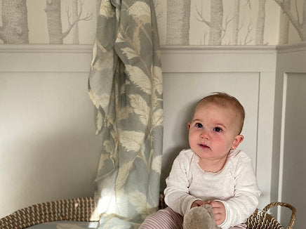 Ralphie Bear Large Swaddle Muslin - Pampas 6