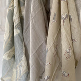 Ralphie Bear Set of 3 Muslins - Lakes Collection 5
