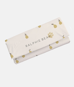 Ralphie Bear Pears Travel Changing Mat 1