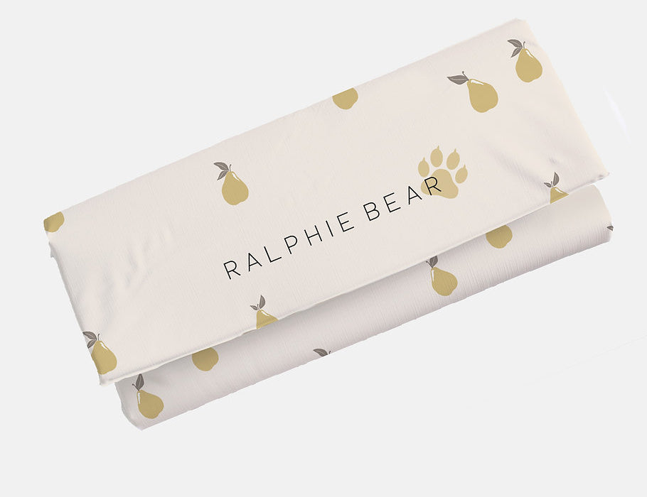 Ralphie Bear Pears Travel Changing Mat 1