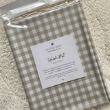 Ralphie Bear Gingham Splash Mat 1