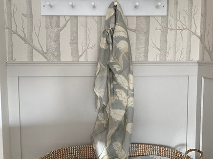 Ralphie Bear Large Swaddle Muslin - Pampas 2