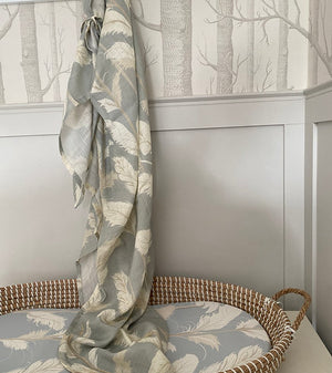 Ralphie Bear Large Swaddle Muslin - Pampas 4