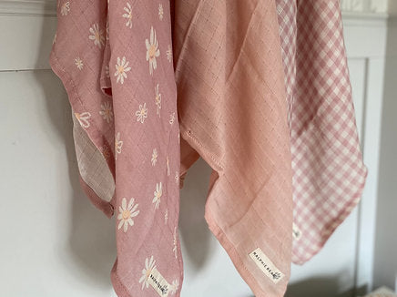 Ralphie Bear Set of 3 Muslins - Meadow Collection 3