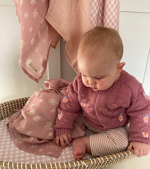 Ralphie Bear Set of 3 Muslins - Meadow Collection 5