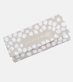 Ralphie Bear Scallop Travel Mat 1