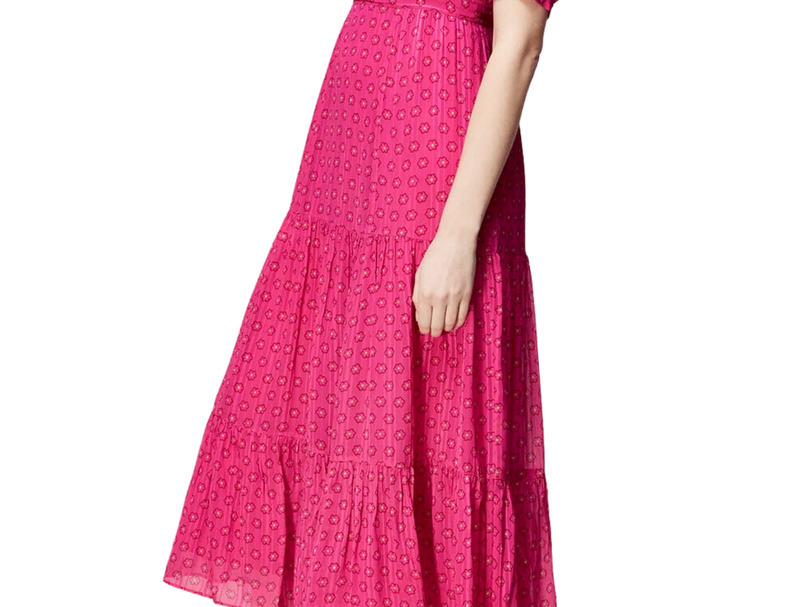 Whistles Amie Flower Charm Print Dress 1