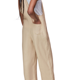 Whistles Linen Rita Easy Dungarees 4