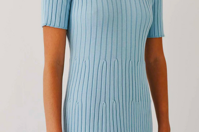 Jillian Boustred Spencer Dress - Light Blue 4