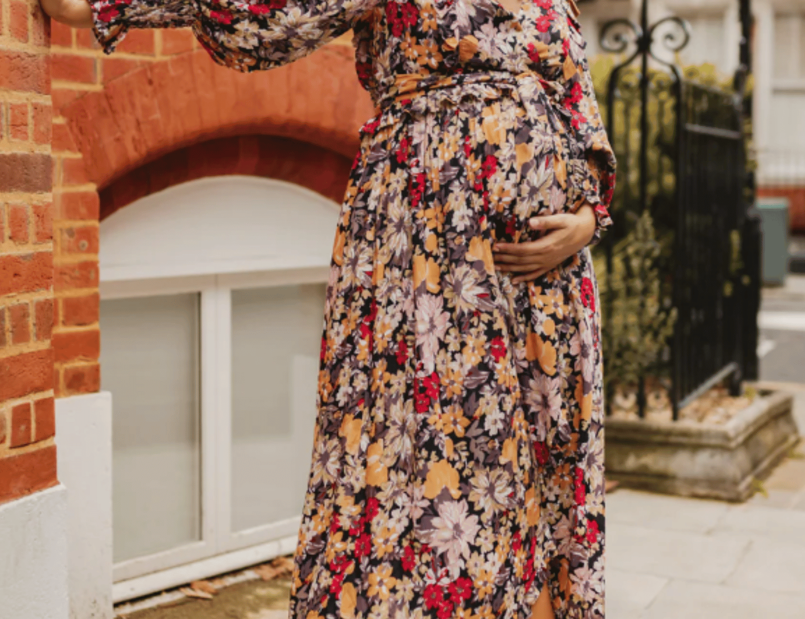 Bump & Milk Jamie Maternity Wrap Dress 1