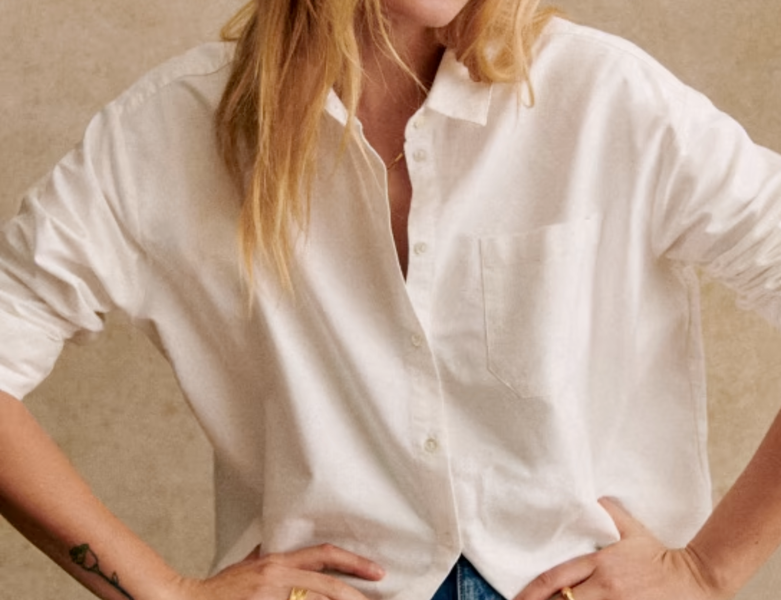 Sezane Imperfect Max Shirt – Dirty (M) 2