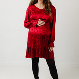 Lyla and Leche Crimson Mini Dress 2
